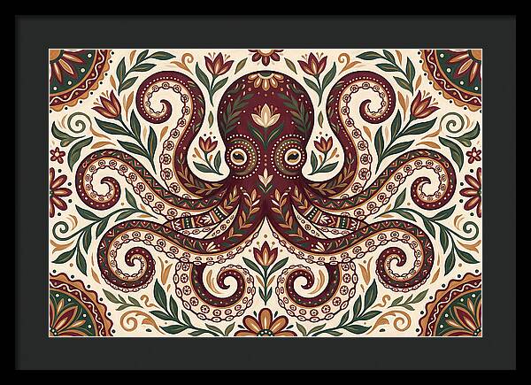 Folk Art Octopus
