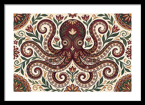 Folk Art Octopus