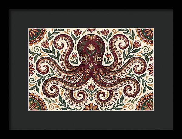 Folk Art Octopus