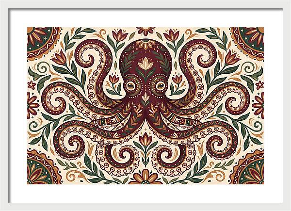 Folk Art Octopus