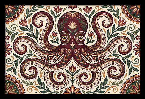 Folk Art Octopus