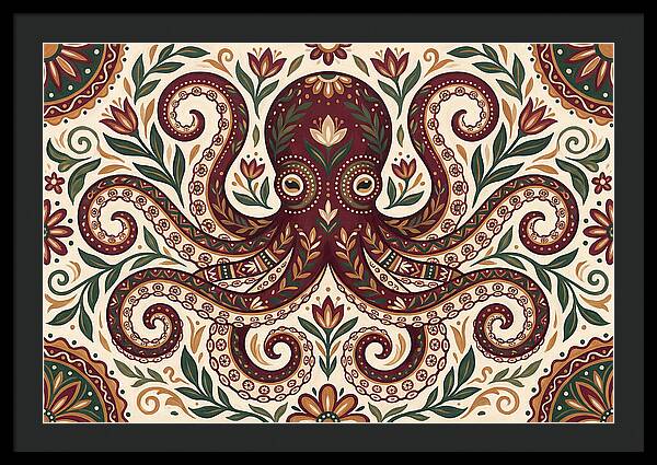 Folk Art Octopus