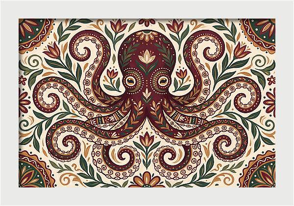 Folk Art Octopus