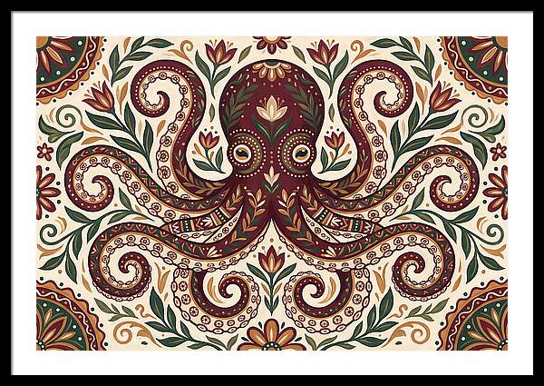 Folk Art Octopus