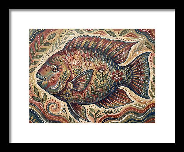 Folk Art Parrotfish