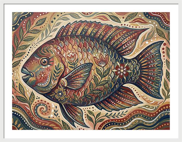 Folk Art Parrotfish