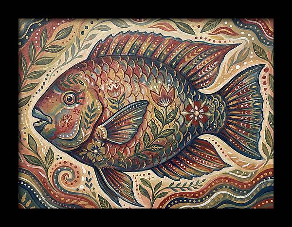 Folk Art Parrotfish
