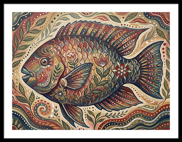 Folk Art Parrotfish