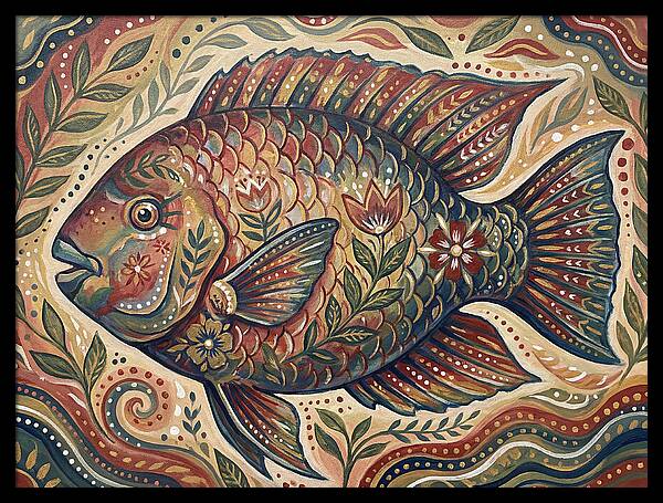 Folk Art Parrotfish