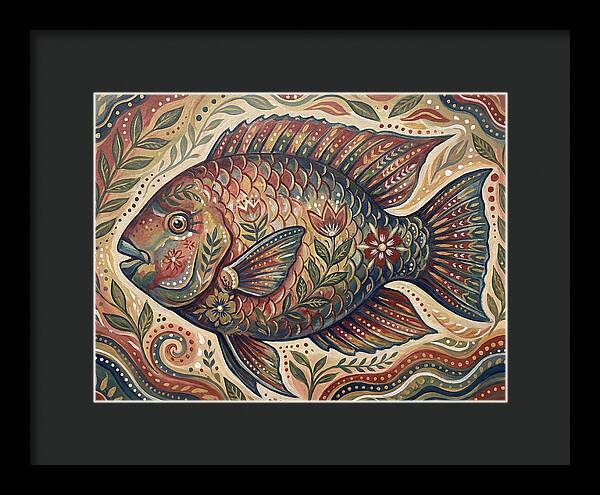 Folk Art Parrotfish