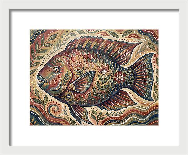 Folk Art Parrotfish