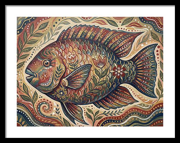 Folk Art Parrotfish