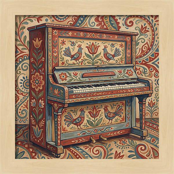 Folk Art Piano