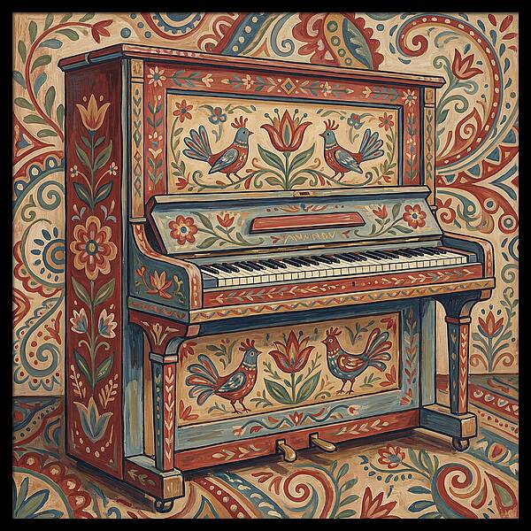 Folk Art Piano