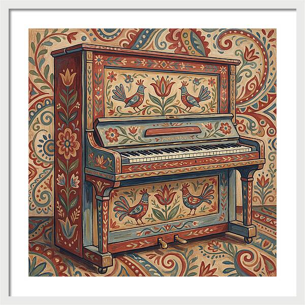 Folk Art Piano
