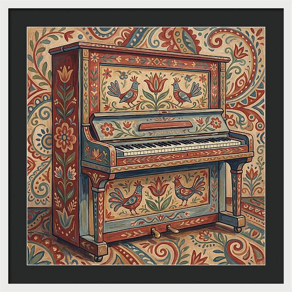Folk Art Piano