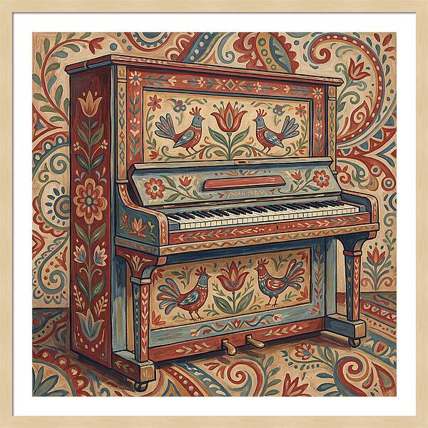 Folk Art Piano