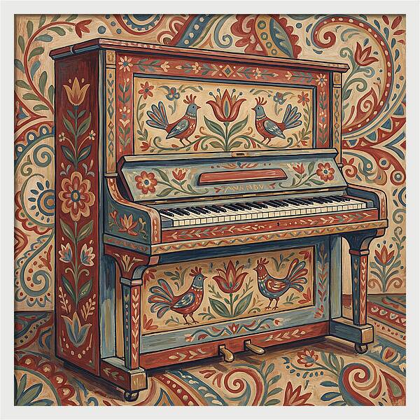 Folk Art Piano