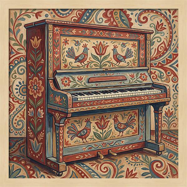 Folk Art Piano