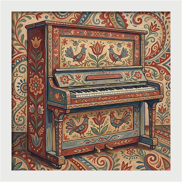 Folk Art Piano