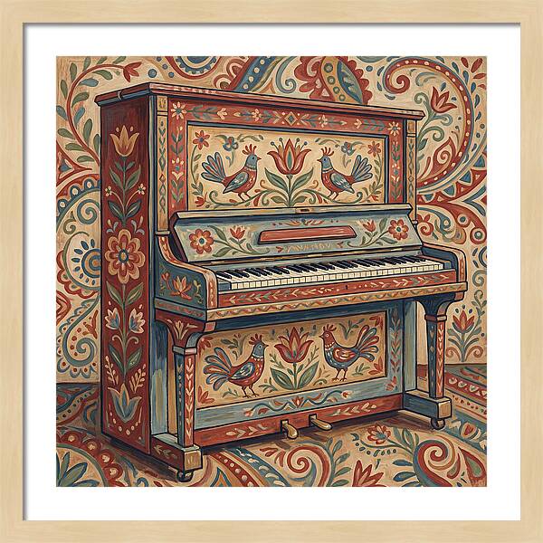 Folk Art Piano