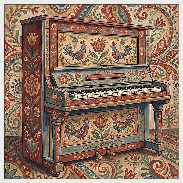 Folk Art Piano