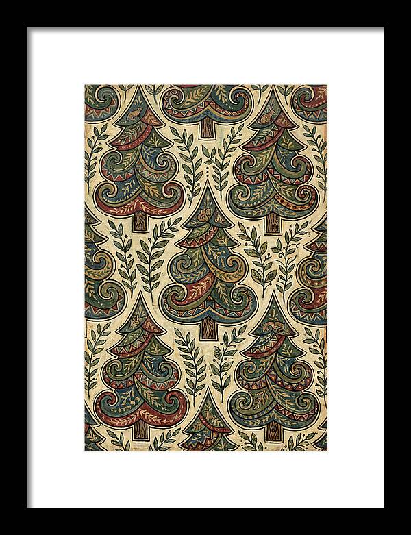 Folk Art Pine Trees