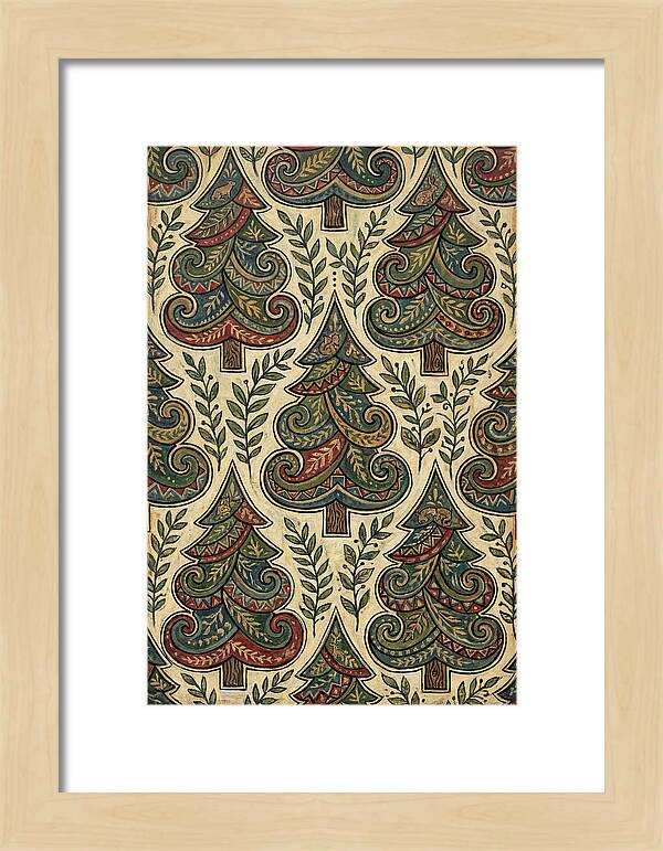 Folk Art Pine Trees