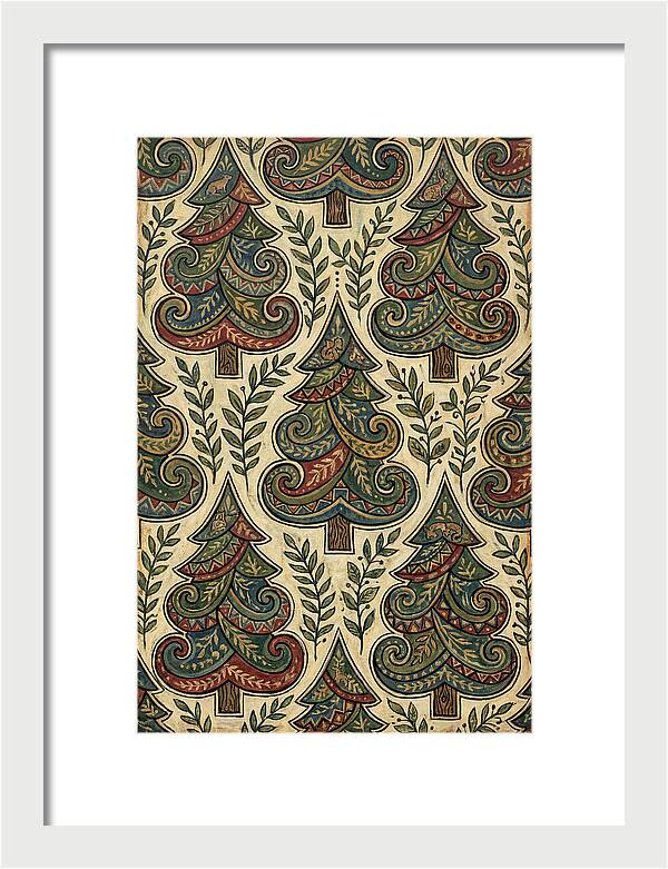 Folk Art Pine Trees