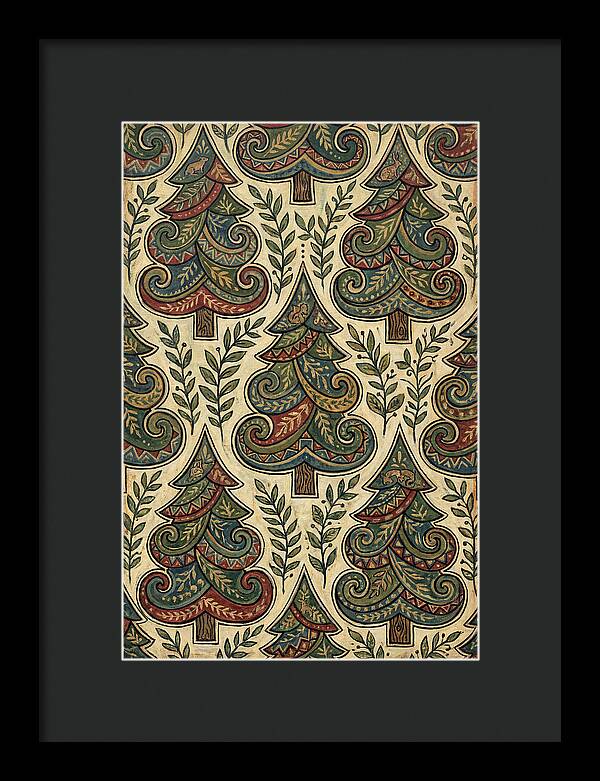 Folk Art Pine Trees