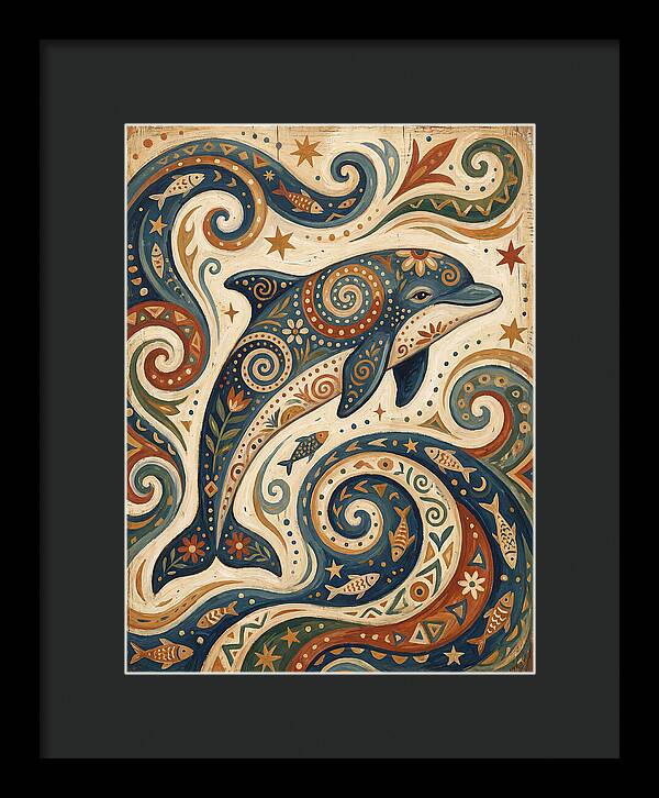 Folk Art Porpoise