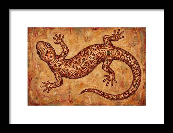 Folk Art Salamander