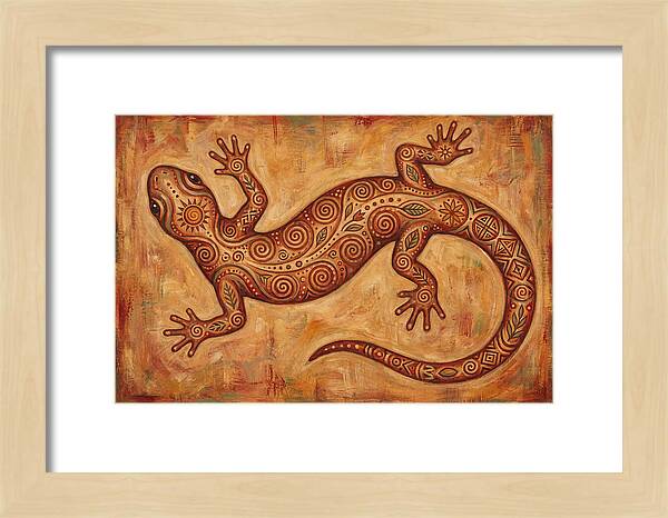 Folk Art Salamander