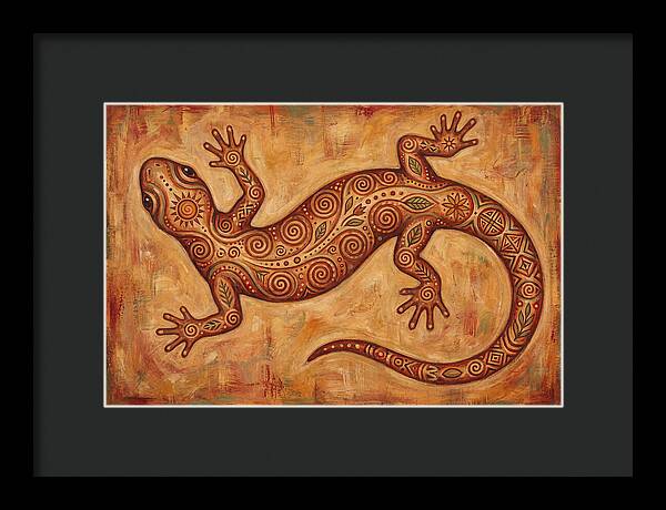 Folk Art Salamander