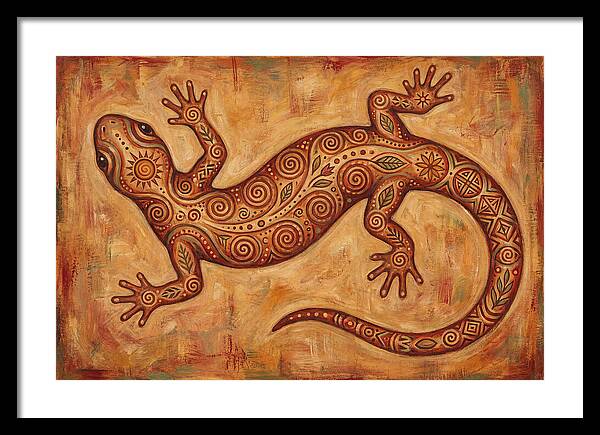 Folk Art Salamander