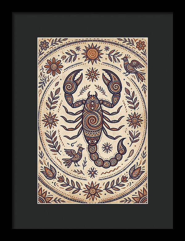 Folk Art Scorpion