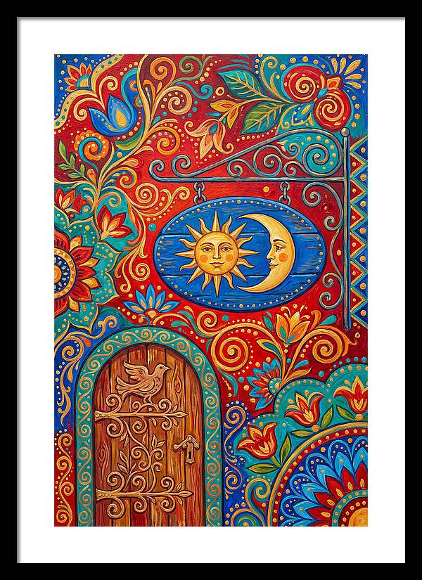 Folk Art Shop Sign