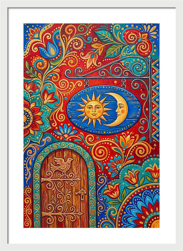 Folk Art Shop Sign