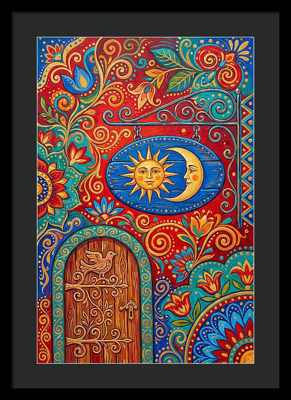 Folk Art Shop Sign
