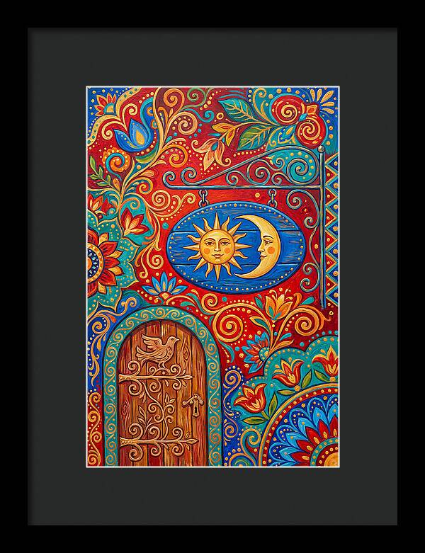 Folk Art Shop Sign