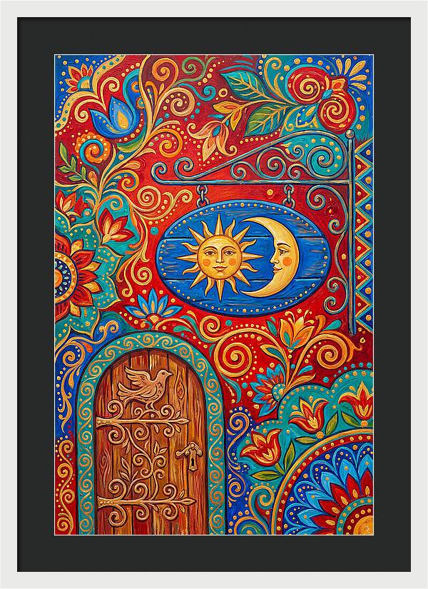 Folk Art Shop Sign