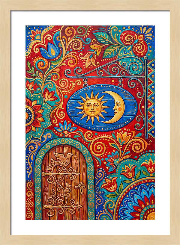 Folk Art Shop Sign