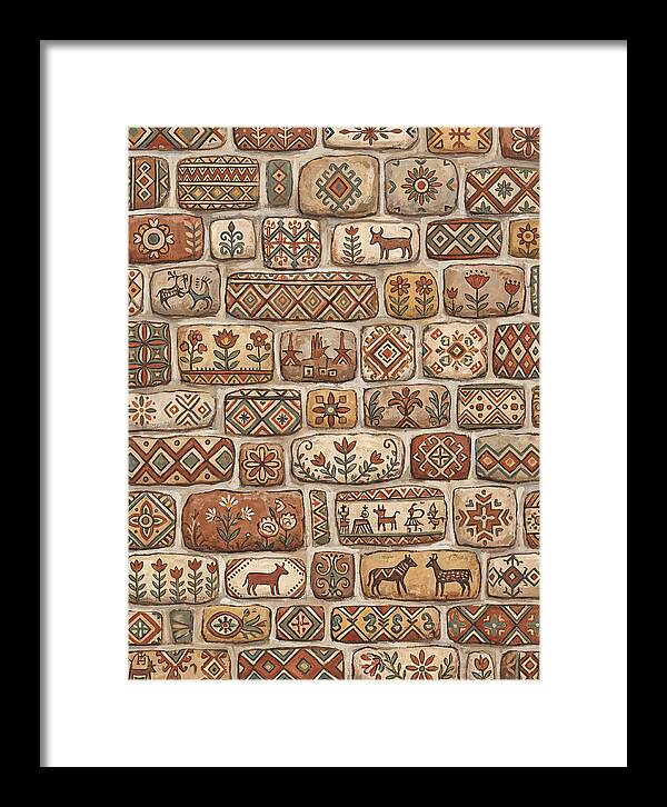 Folk Art Stone Wall