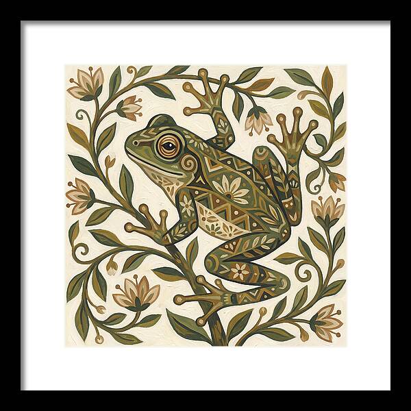 Folk Art Tree Frog