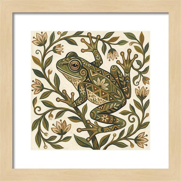 Folk Art Tree Frog