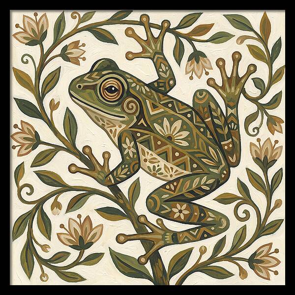 Folk Art Tree Frog