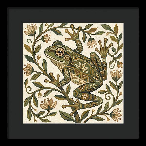 Folk Art Tree Frog