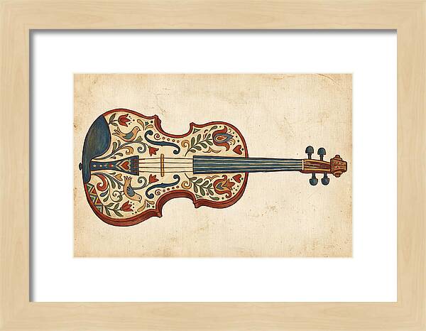 Folk Art Violin