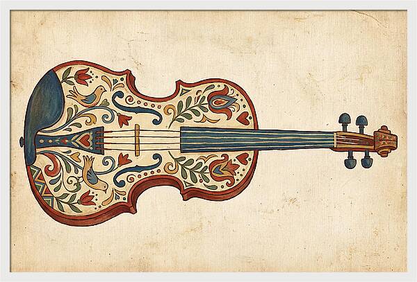 Folk Art Violin