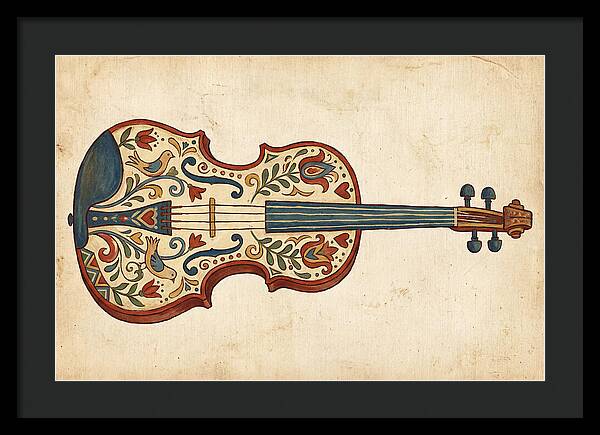 Folk Art Violin